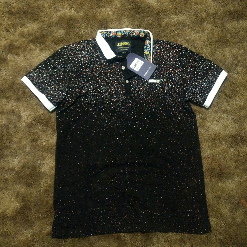 Short Sleeve Tailored Button up by Jingo